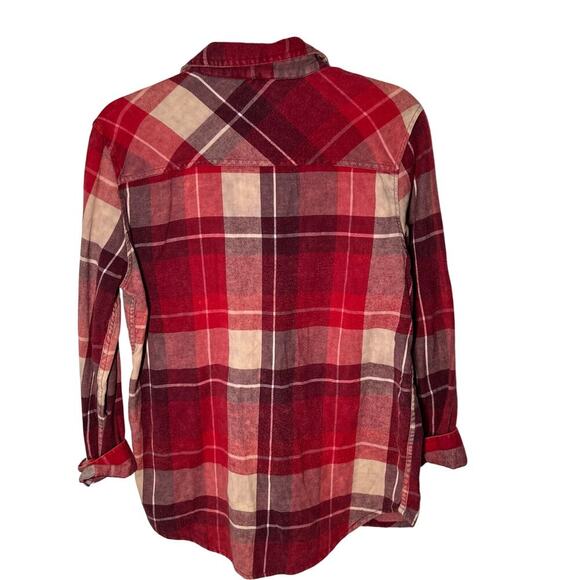 Aeropostale NWT Women's Plaid Flannel Button Up Shirt Size XS - Picture 3 of 6